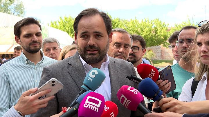 Núñez ve "cínicas" las palabras de Page sobre los pactos del PSOE con Bildu