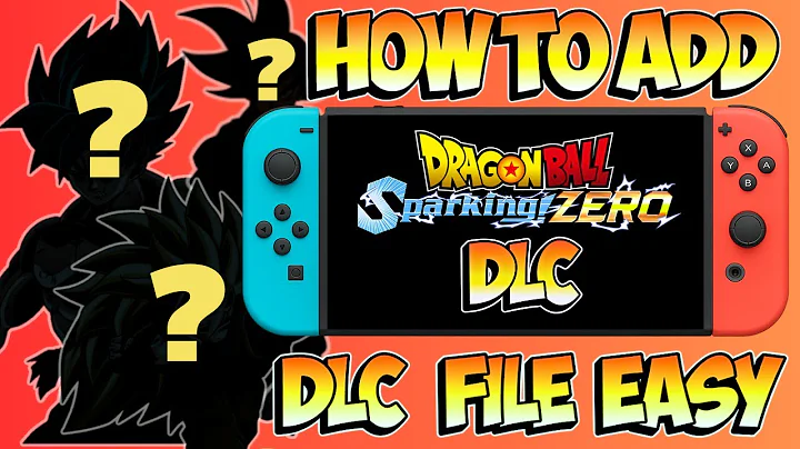 How To ADD DLC Files In Dragon Ball Sparkling Zero In Nintendo Switch