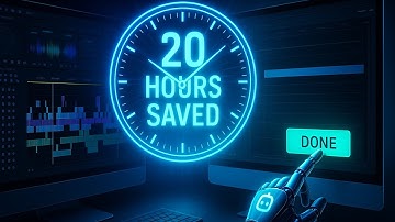 Top 5 AI Tools that Saved Me 20 Hours of Editing