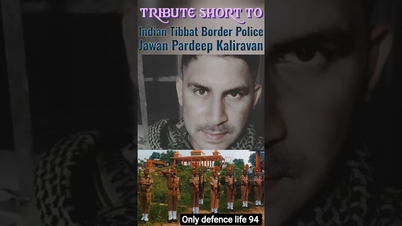 Tribute Short to ITBP Jawan Pardeep Kaliravan 💐🇮🇳| Indian Tibbat Border Police ⚔️| Haryana | 