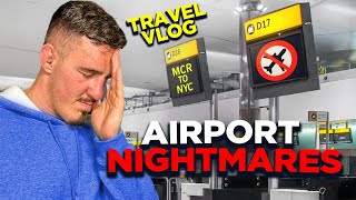 Airport Nightmares to New York | Tom Aspinall VLOGS
