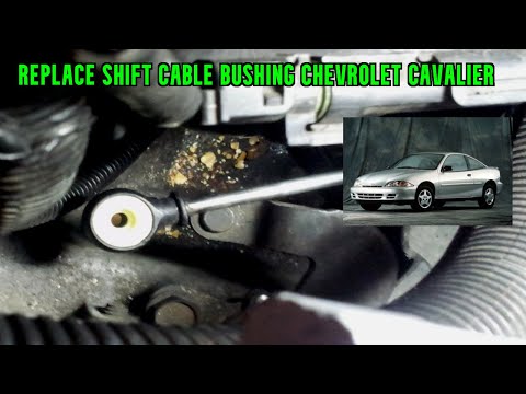 chevy cavalier shift cable bushing replacement repair