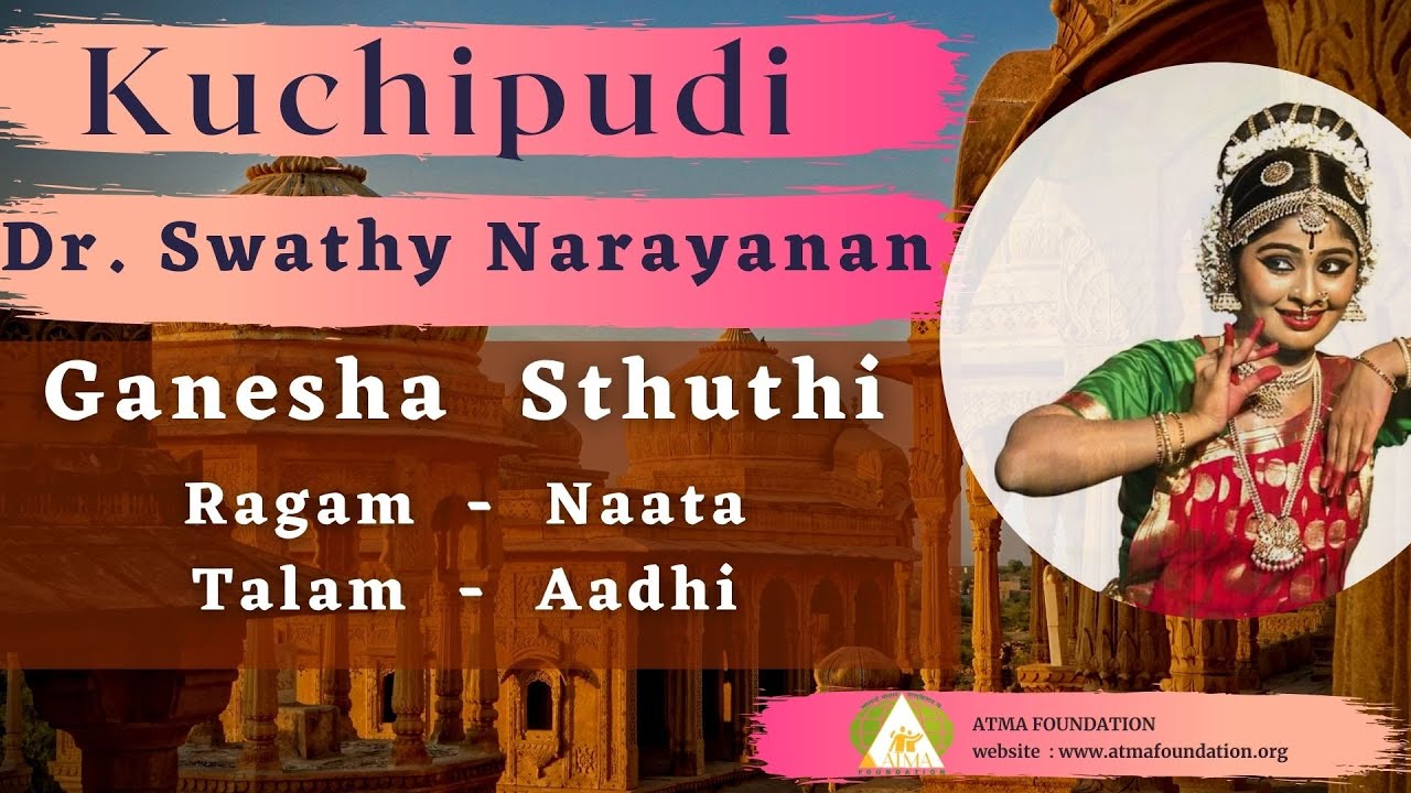 KUCHIPUDI | Dr.Swathy Narayanan |GANESHA STHUTHI | Composer - Shri Vempati Ravi Sankar