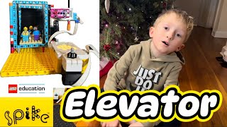 Project #4 (Elevator) - LEGO Education SPIKE Prime robot & Scratch Coding for kids STEM