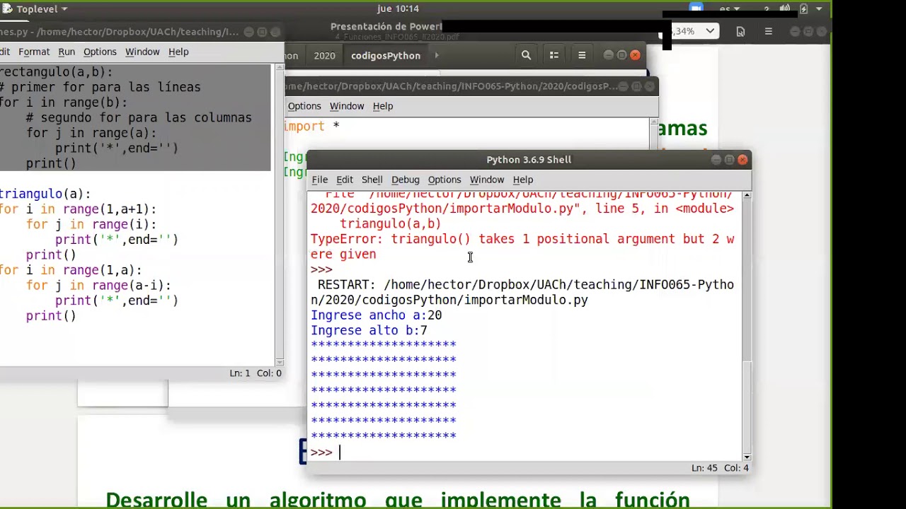 [INFO065] Clase 11. Funciones en Python III - YouTube