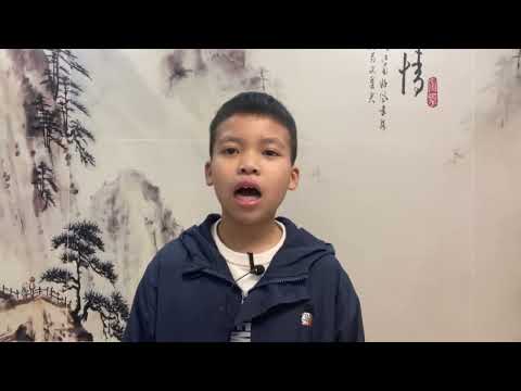 古诗背诵3首，朗读古诗词，小学五年级语文阅读理解#Ancient poems, Chinese small student language reading