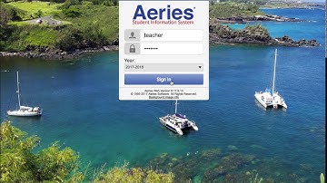 Aeries Grade Reporting