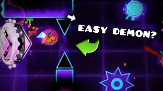 What Are the HARDEST EASY DEMONS in Geometry Dash?