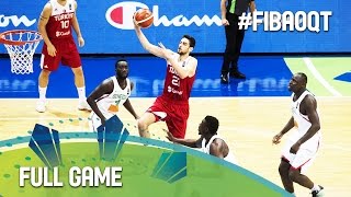 Senegal v Turkey - Full Game - 2016 FIBA Olympic Qualifying Tournament