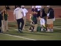 High school Football Player Blows Hip out
