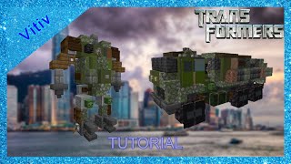 Transformers Hound in Minecraft - 1:1 Scale - Tutorial