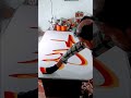 alhamdulillah in Arabic calligraphy with hand finger 🥰💯#shorts