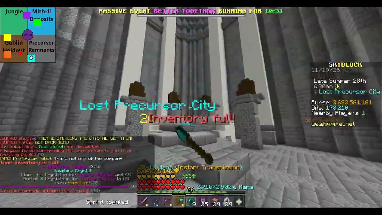 Dropping Divan's Alloy | Hypixel Skyblock