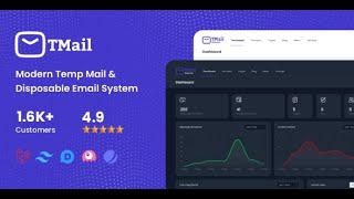 TMail v8.0.1 - Multi Domain Temporary Email System - nulled screenshot 1
