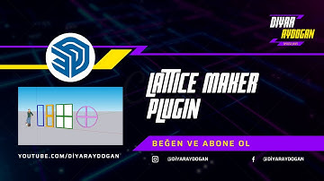 Sketchup # Lattice Maker Plugin