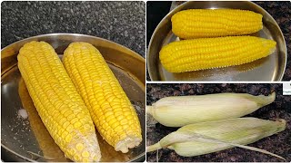 How to cook corn in pressure cooker | Boil Corn in Pressure Cooker