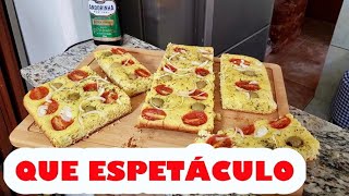 Focaccia Da Cláudinha - SEM GLÚTEN, SEM LEITE, SEM LACTOSE- DELICIOSA   #CELIACOS #APLV