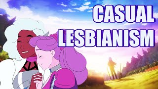 Casual Lesbianism in HameFura and She-Ra