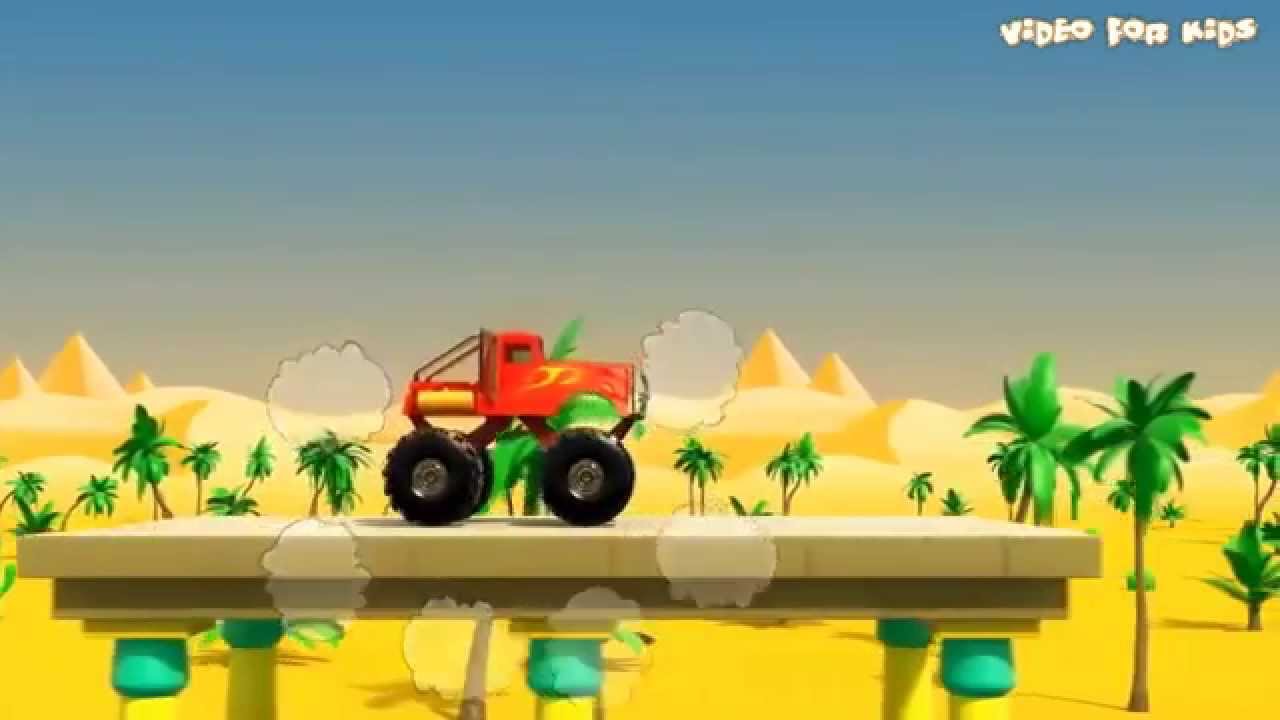 Video For Kids Monster Truck YouTube