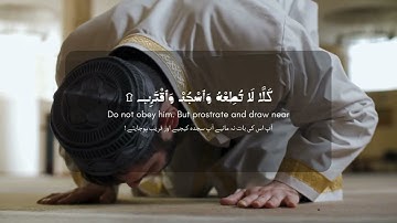 Surah al-Alaq | The Clinging Clot | Quran 96 | سورة العلق