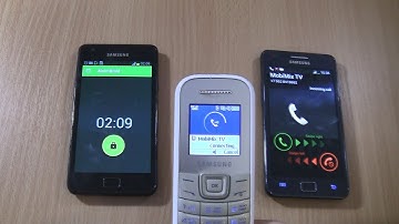 Ringing Alarms & Incoming call+Outgoing call at the Same Time Samsung S2 +S2 plus+1200M
