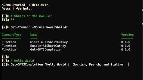 New PowerShell Module: PowerShellAI