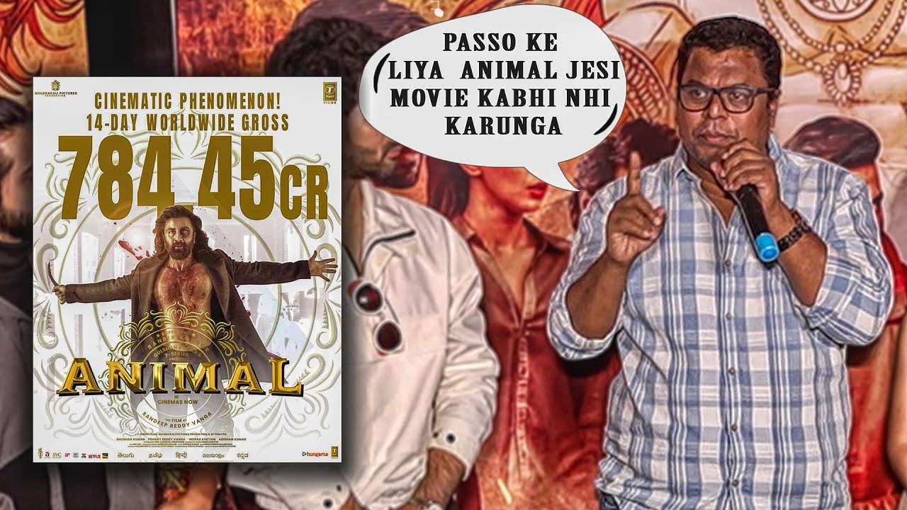 Dashmi Director Shantanu Anant Tambe ANGRY Reaction on Animal Movie