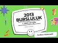 7. Sınıf 2013 Bursluluk Sınavı (matematik)