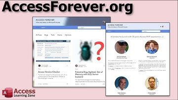 Access Forever: nieuwe website over Microsoft Access door 4 MVP