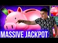 Piggy Bankin Slot MASSIVE HANDPAY JACKPOT | Winning Big Money At Casino | SE-6 | EP-13