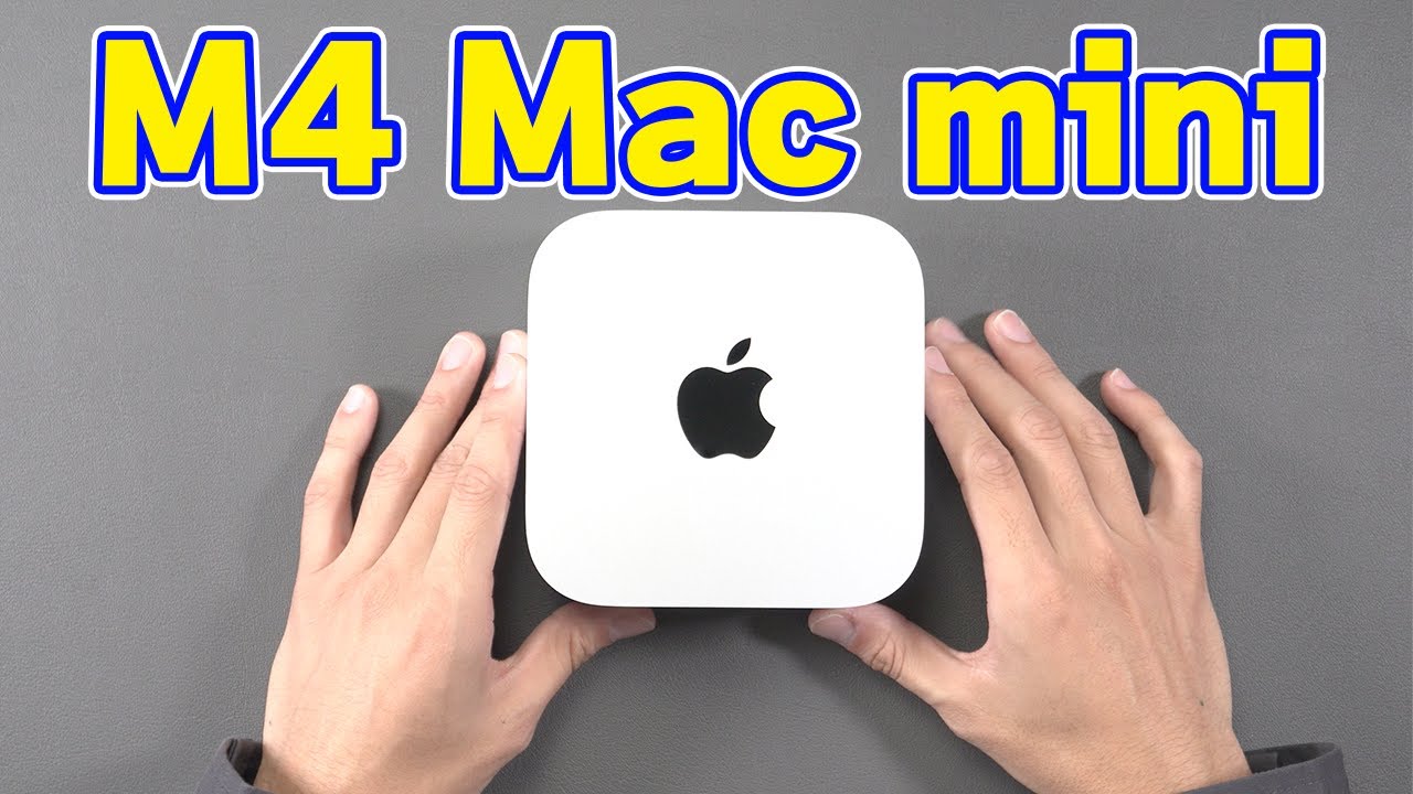 M4 Macminiを買ってきたらマウスで詰みかけました - YouTube
