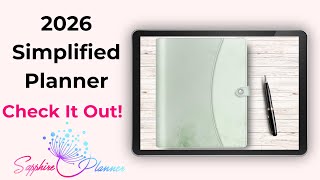 ✨ 2026 Simplified Digital Planner✨