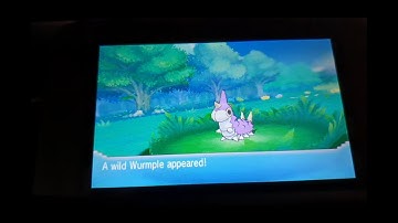 Shiny Wurmple after 23 DexNav encounters - Shiny Living Dex #24/898