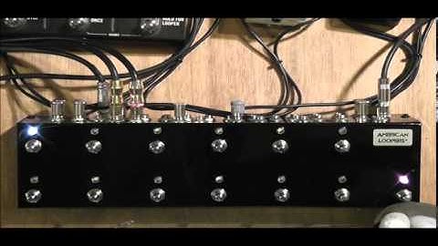 True Stereo True Bypass Looper With Master Tap Tempo and Click-Less Switches