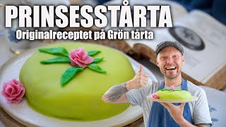 Prinsesstårta original – Grön tårta