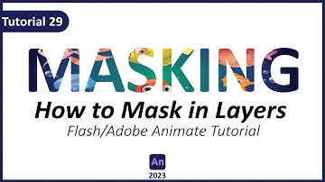 Adobe Animate CC 2023: How to MASK in Animate | Masking | Hindi + Urdu