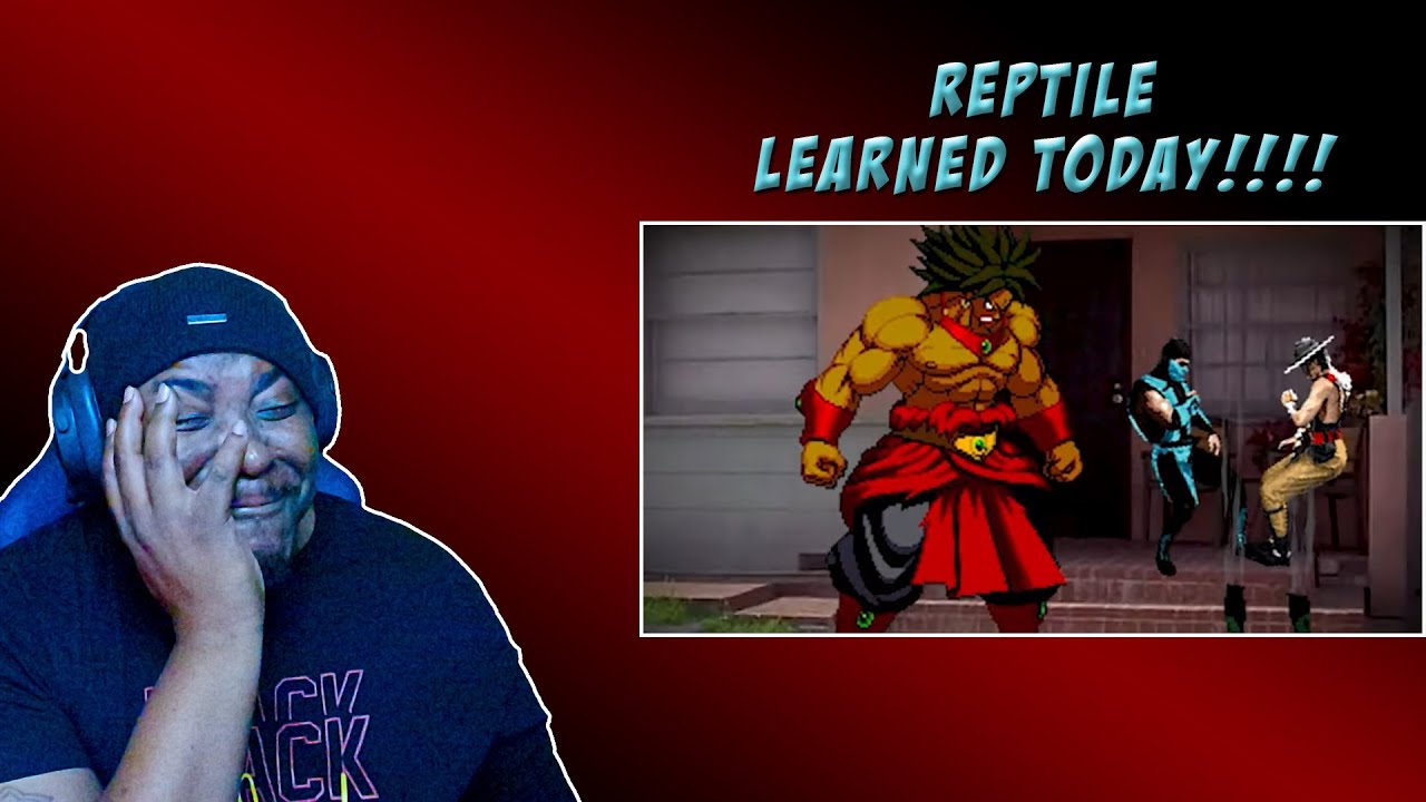 REPTILE GON' LEARN TODAY!!! | Stondie - Mortal Kombat in the Hood: Robbing Broly (REACTION)