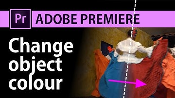 Change color of objects on video in Adobe Premiere | Premiere Pro Tutorial