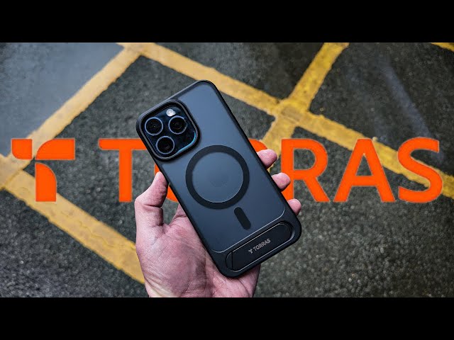 Torras UPRO Case for iPhone 15 pro Max *Take A Stand - YouTube