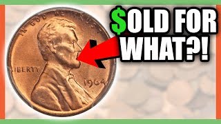 CHECK YOUR 1964 PENNIES FOR THESE RARE ERROR PENNIES WORTH MONEY!!