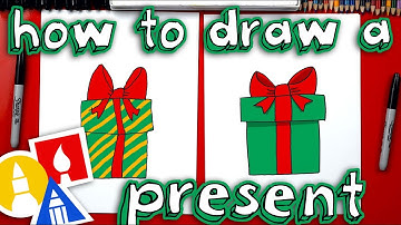 How To Draw A Christmas Present