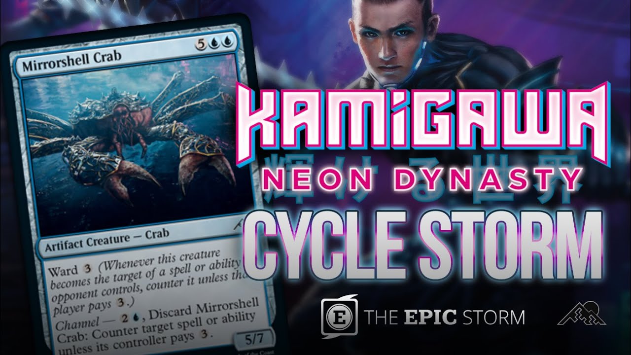Mirrorshell Crab in Cycle Storm! MTG Pauper with Kamigawa: Neon Dynasty ...