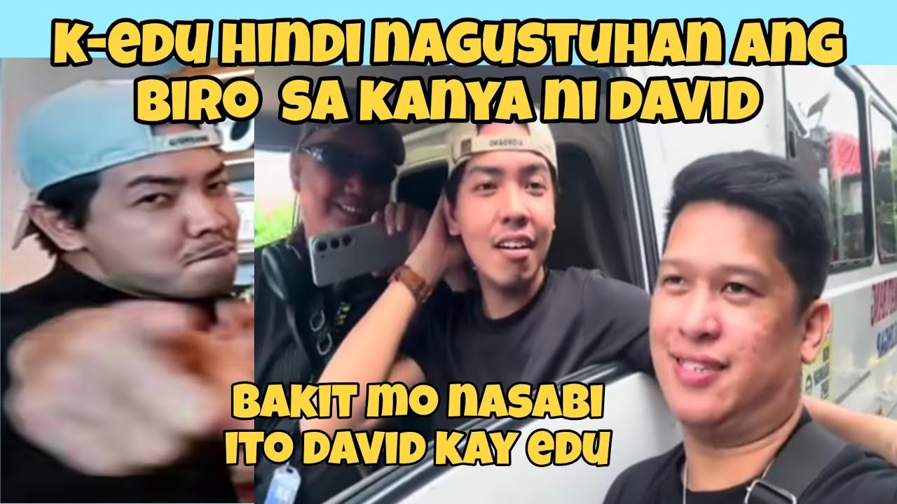 💙 KALINGAP EDU HINDI NAGUSTUHAN ANG BIRO SA KANYA NI DAVID | GRABE KA DAVID BAKIT MO NASABI ITO