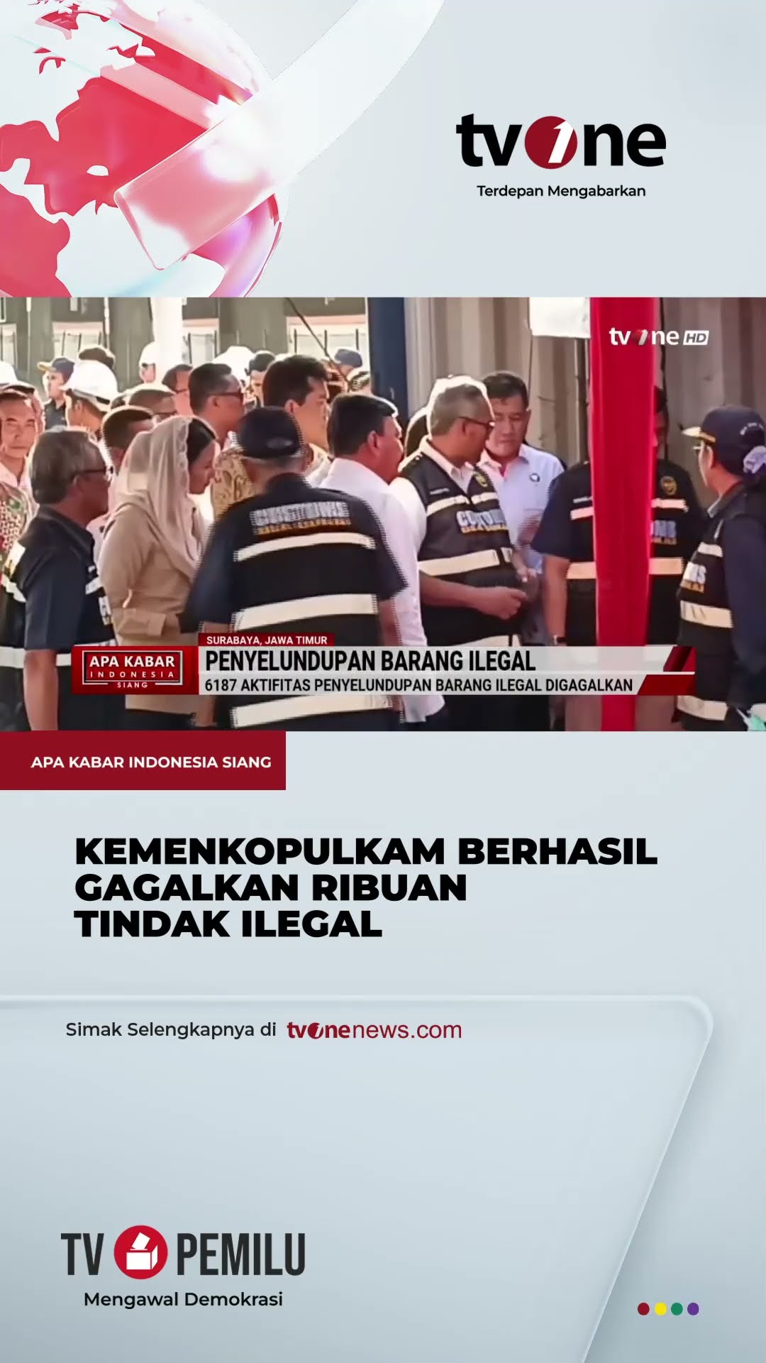 Sebanyak 351 Pelabuhan Jadi Jalur Penyelundupan Barang Ilegal Telah Teridentifikasi | tvOne