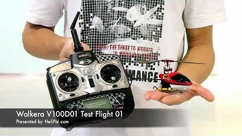 HeliPal.com - Walkera V100D01 Micro Helicopter Test Flight 01