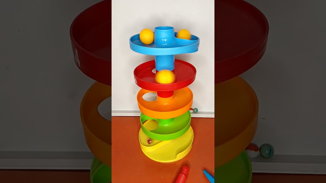 satisfying marble run race ASMR eating 247353