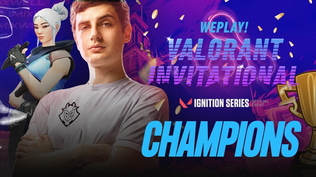 G2 Campeones de la WePlay Valorant invitational Ignition series