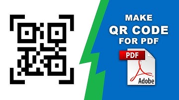 How to make a QR code for a PDF (Prepare Form) using Adobe Acrobat Pro DC