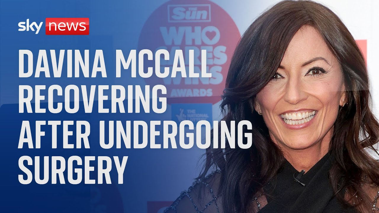 Davina McCall out of surgery after operation to remove rare brain