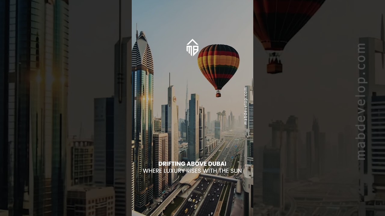 Drifting above Dubai…